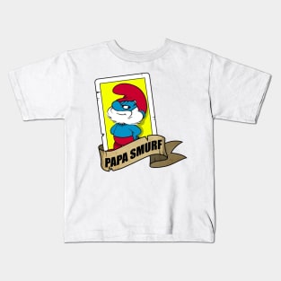 papa smurf Kids T-Shirt